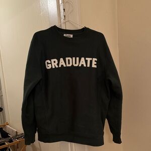 GRADUATE crew neck sweater
